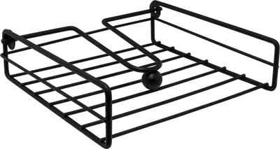 Produktbild von Serviettenhalter aus Metall mit festem Griff und Druckfunktion