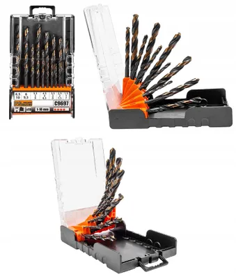 Produktbild von RICHMANN HSS Metallbohrer-Set 1-10mm 19-teilig