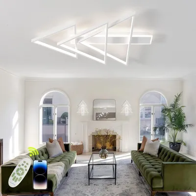 Obrázok produktu pre LED stropné svietidlo, dizajn, vianočný motív, stmívateľné, moderné, biela farba