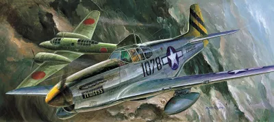 Produktbild von Modellbausatz Flugzeug 12441 – P-51C (1:72)