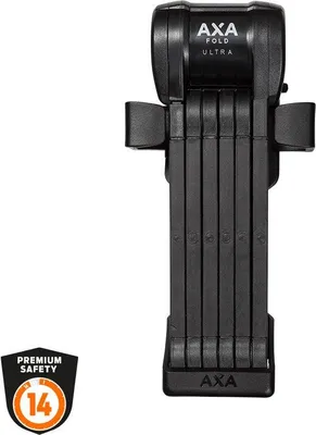 Immagine prodotto di Serratura pieghevole Axa Fold Ultra 90 - Nero