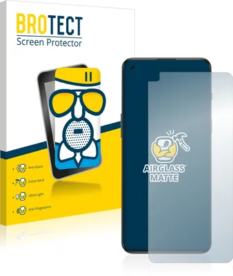 Produktbild von BROTECT Entspiegelungs Schutzglas für OnePlus Nord 2T 5G Schutzfolie Panzer Folie Glas Display Schutz matt