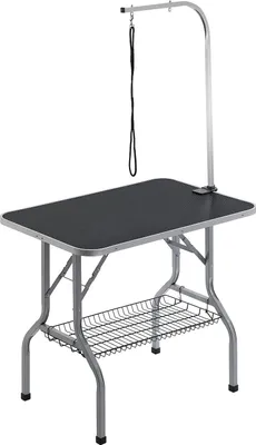Zdjęcie produktu dla Stół groomerski trymerski dla psów kotów weterynaryjny blat 91 x 61 cm