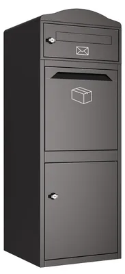 Produktbild von Paketbriefkasten Tolera in Schwarz