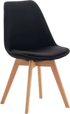 Produktbild von Stuhl Linares Stoff schwarz