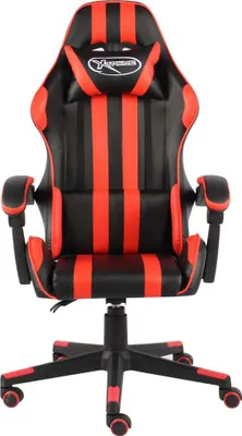 Immagine prodotto di Sedia da Gaming Nero e Rosso in Pelle finta
