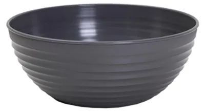 Produktbild von BLUELINE Schale Florina, anthrazit, D. 28 cm