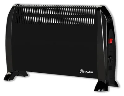 Zdjęcie produktu dla KONWEKTOR ELDOM CF2000 BLACK POWIERZCHNIA GRZEWCZA DO 22.00 m², CZARNY, 2000.0 W