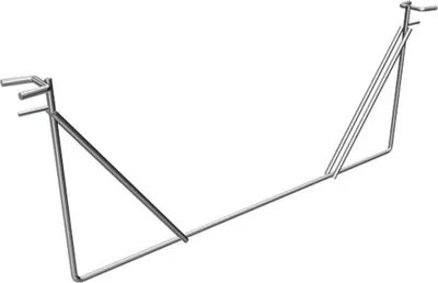 Produktbild von update displays Topschild-Halterung 40,5 x 3,2 x 20,6 cm