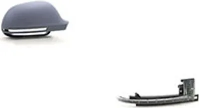 Image de Cache-rétroviseur + clignotant intégré adapté à l'Audi A3 8P 08/08-05/10, côté passager droit 8T0857528D Johns