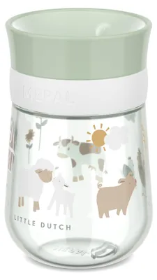 Produktbild von Mepal - Trinklernbecher 360° Mio Little Dutch - 300 ml - Little Farm