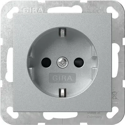 Immagine prodotto di Gira Presa SCHUKO SP SRK Sistema 55 F in alluminio 418326