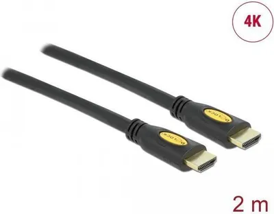 Imagen del producto de Delock - Cable HDMI - Conector HDMI macho a conector HDMI macho - 2 metros