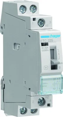 Image de Contacteur Jour-Nuit 25A, 2F, 230V 1 module