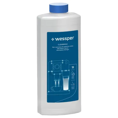 Produktbild von Wessper 1L Milchsystemreiniger für Kaffeevollautomaten – Flüssig-Reiniger für Milchaufschäumer