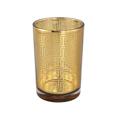 Immagine prodotto di PTMD HAWY HEIGNIGKEIT - 12 x 12 x 18 cm - Vetro - Oro