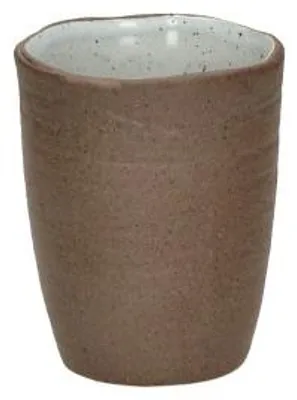 Produktbild von Pomax Igni Becher 7 cl aus Steinzeug, Cremeweiß, Ø 5,2 x H 6,4 cm