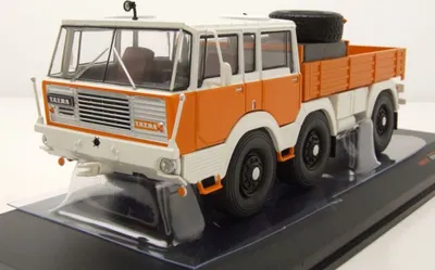 Produktbild von Tatra 813 6x6 1968 orange weiß Modellauto 1:43 ixo models