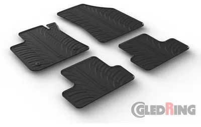 Produktbild von Gledring Fußmatten Set Gummi für RENAULT Megane IV Grandtour (K9A/M/N) Vorne+Hinten