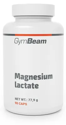 Produktbild von GymBeam - Magnesium Lactat, 90 Kapseln