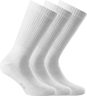Produktbild von Rohner Sport, Sportsocken, Weiß, andere, Uni, 43-46, Knielänge