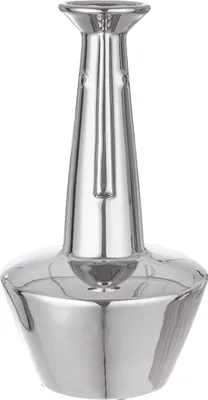 Produktbild von Gilde Gesichtsvase, "Viso", Gesichtsmotiv, Keramik, silberfarben, VE 2, H. 32,5 cm, D. 18,5 cm Höhe: 32.50 cm Durchmesser: 18.50 cm 47476