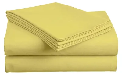Obrázok produktu pre Bavlnená prestieradlo LUX žltá 220x240, Obrázok generovaný UI