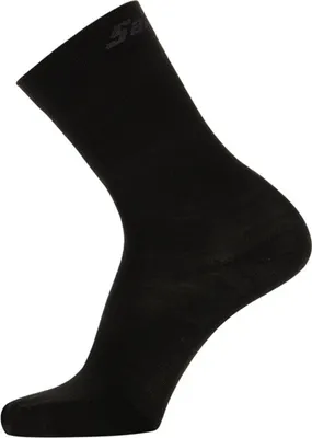 Produktbild von Santini Klassische Fahrradsocken - WOOL - Schwarz 40-43