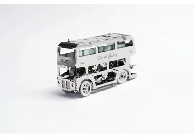 Obrázek produktu pro 3D mechanické puzzle, kov, TimeForMachine, roztomilý dvoupatrový model