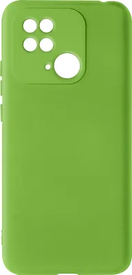 Produktbild von Avizar, Halbsteife Silikonhülle für Xiaomi Redmi 10C, Grün