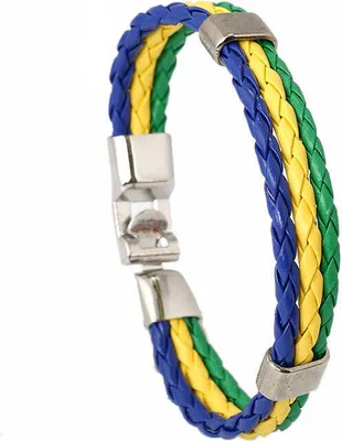 Produktbild von INF Brasilien Armband Weltmeisterschaft Mehrfarbig