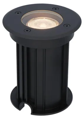Image de HOFTRONIC - Spot LED au sol 4W 345lm 2700K Dimmable Noir IP67