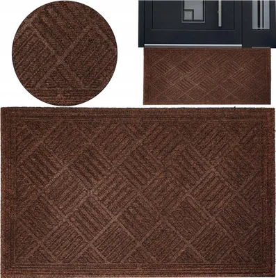 Obrázek produktu pro Deco4Home Rohožka Kiri 80x120 hnědá