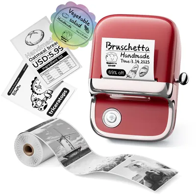 Tragbarer Bluetooth-Etikettendrucker M150, 20-50 mm, iOS/Android