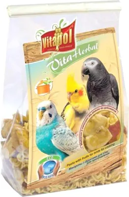 Produktbild von Vitapol Obst-Nudeln für Papageien - Schnelles Abendessen, gesund und köstlich