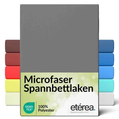 Produktbild von etérea Spannbettlaken Microfaser 180x200 - 200x200 cm
