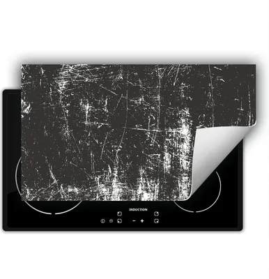 Produktbild von DarHaus Herdabdeckplatte 90x52 cm Anti Rutsch Matte Aufrollbar, grau