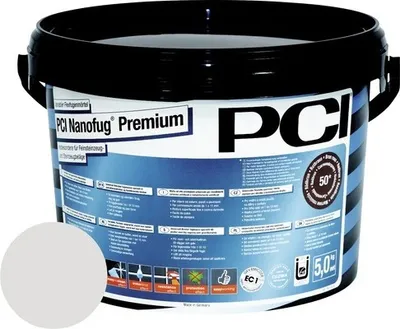 Produktbild von PCI Nanofug® Premium Variabler Flexfugenmörtel für alle Fliesen und Natursteine manhattan 5 kg