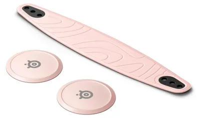 Productafbeelding van Steelseries Arctis Nova Booster Pack Rose Quartz - Accessoire voor gaming headsets - Twee stuks