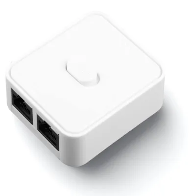 Productafbeelding van 2-poorts Gigabit-netwerkswitch, 1000 Mbps, RJ45-splitter