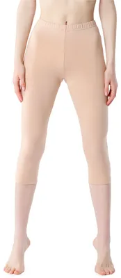 Image de Legging 3/4 pour femme Bellivalini en viscose BLV50-204 (Nude, S)