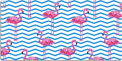 Produktbild von Schreibtischmatte Tischunterlage 120x60 cm Mauspad - Flamingos