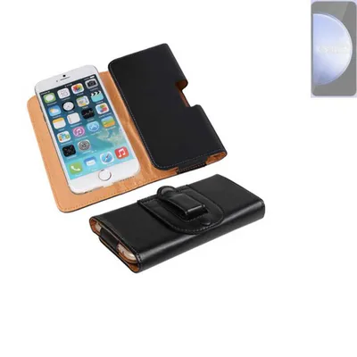 Produktbild von K-S-Trade Schützhülle Handyhülle kompatibel mit Samsung Galaxy S23 FE SM8450 Holster Gürtel Tasche Schutzhülle Handy-Tasche Smartphone Case