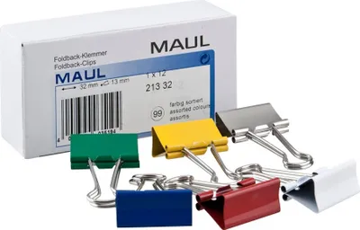 Obrázok produktu pre MAUL Foldback clamp (W)32 mm Šírka upnutia: 13 mm