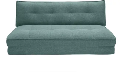 Produktbild von Miliboo - Zweisitzer-Schlafsofa aus grauem Stoff SALLY