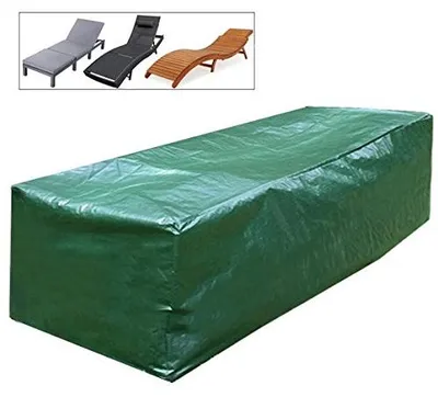 Immagine prodotto di Copertura protettiva per sdraio | Verde | 218x77x55 cm