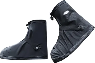 Produktbild von Wasserdichte Schuhschutz, faltbar, rutschfest, Regenschutz für Schuhe