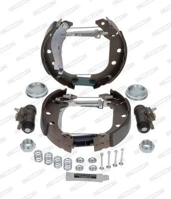 Produktbild von FERODO Bremsensatz Trommelbremse Hinten passend für PEUGEOT 306 Schrägheck (7A, 7C, N3, N5) FMK351