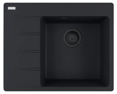 Produktbild von Franke Centro CNG 611-62 A Black Matt Collection - 114.0658.595 Granitspüle