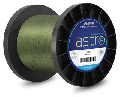 Productafbeelding van Delphin ASTRO 8, groen, 0,21 mm, 14,2 kg, 1300 meter